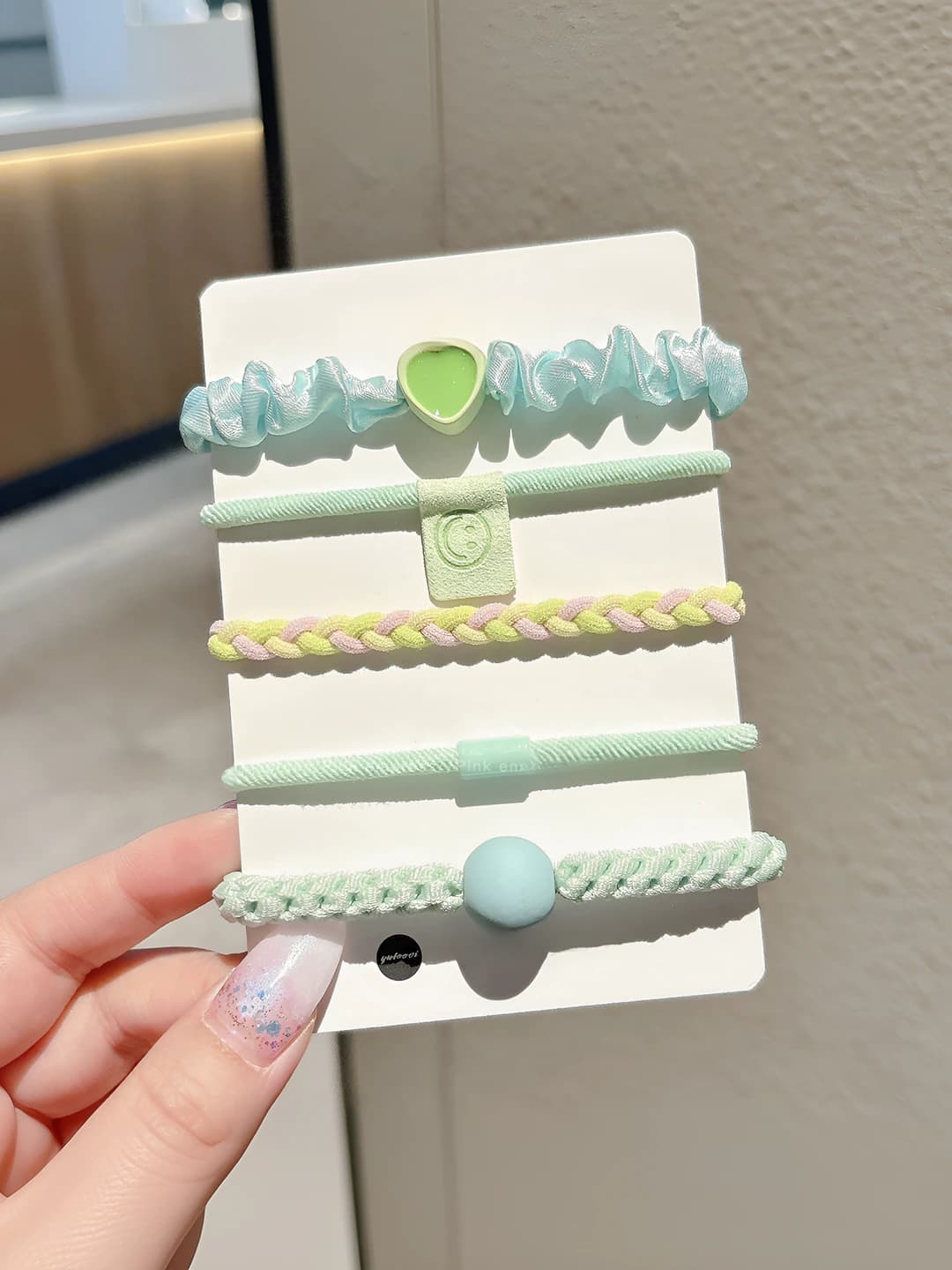 5# Green 5 pcs set 5.5 cm