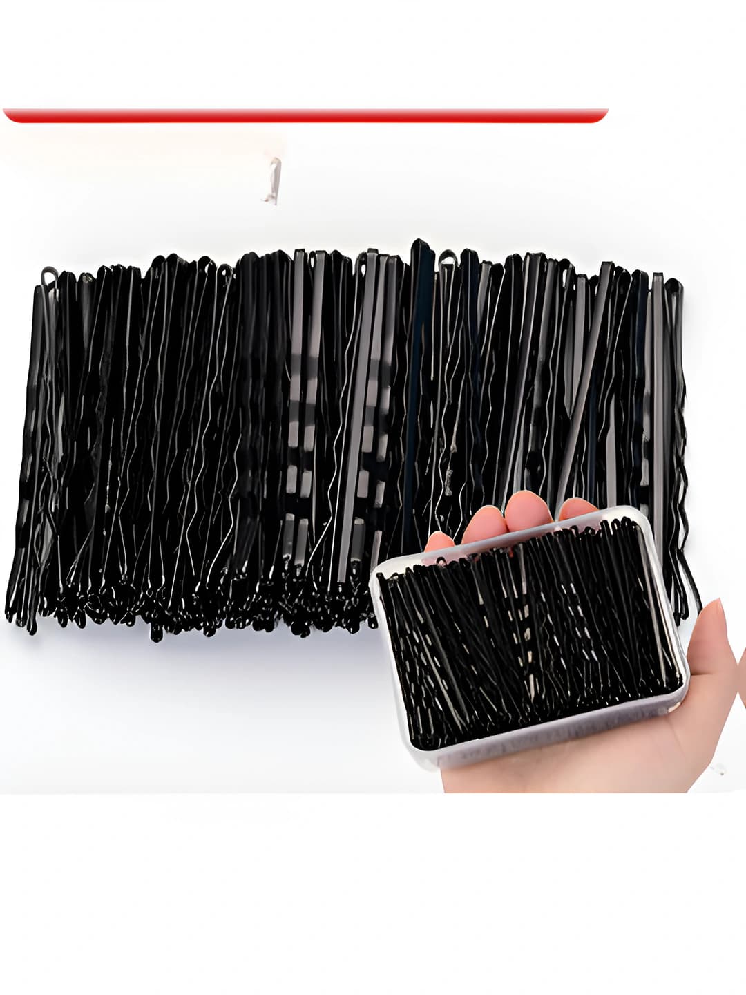7# 6 cm 50 pcs wavy clip