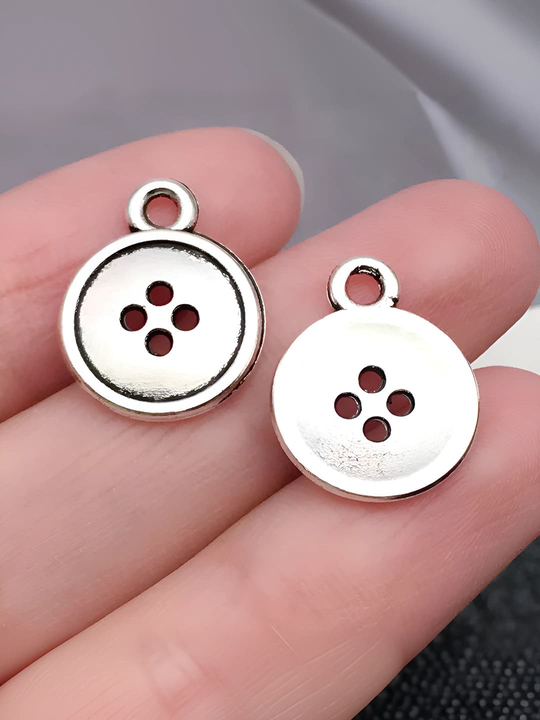 1 шт пуговица 13x16mm-1g-8711