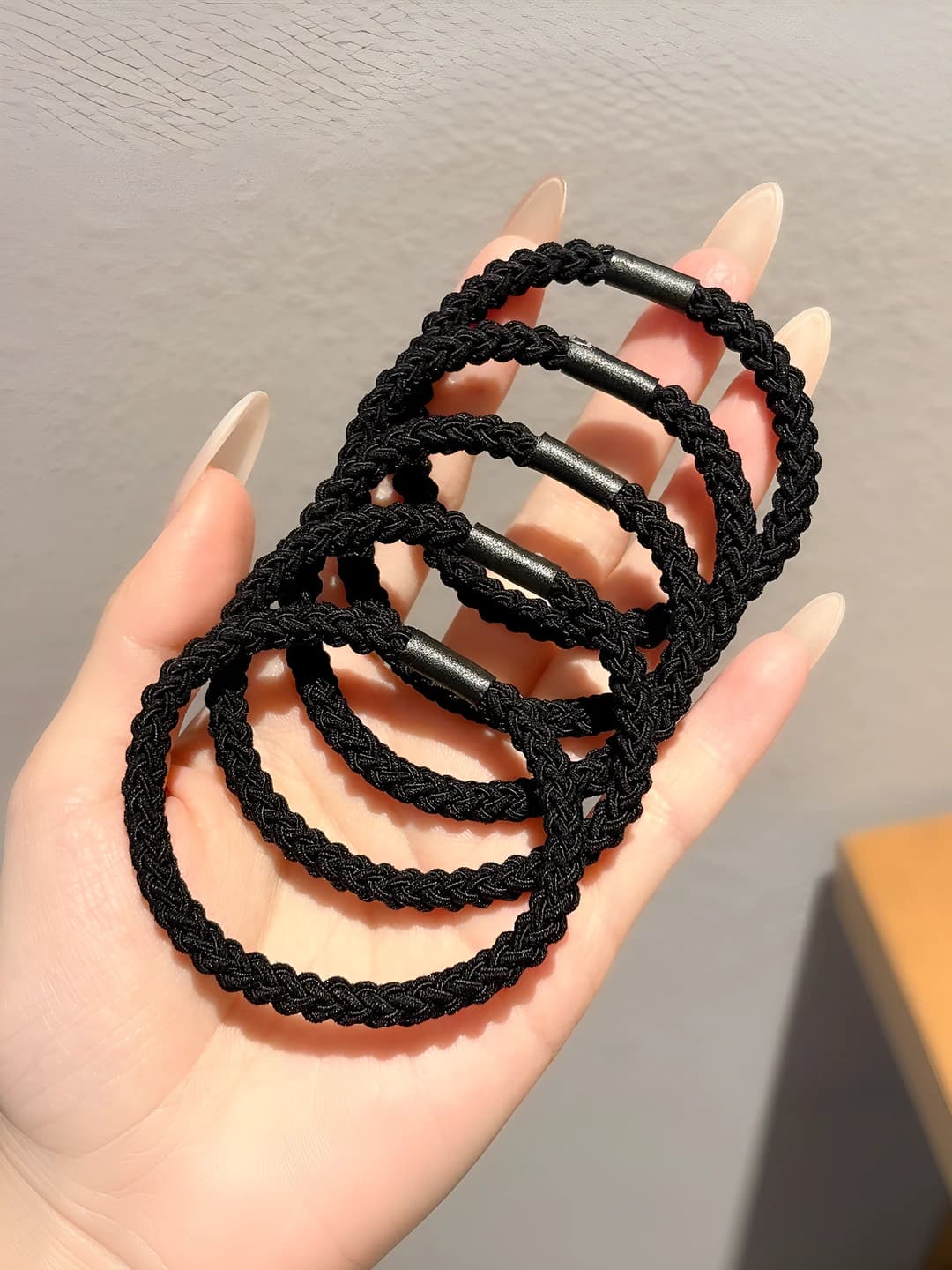2# Black, 5 pcs, 5 cm