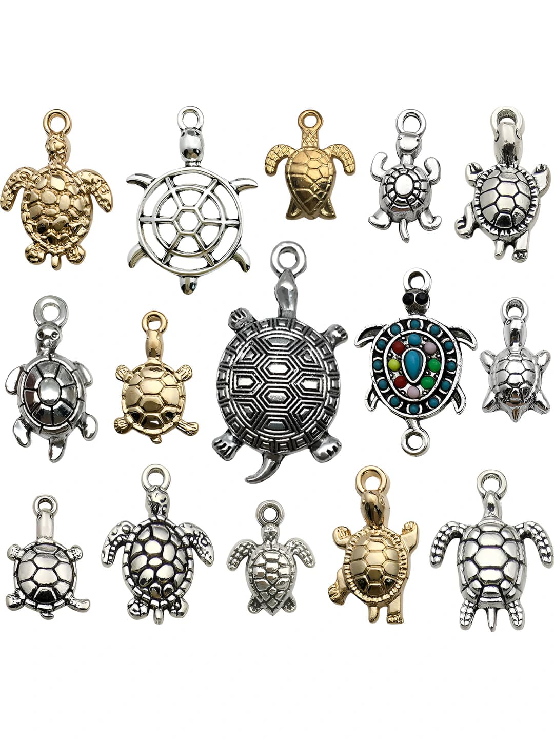 Mixed 15 variants turtle series-22g-SN602