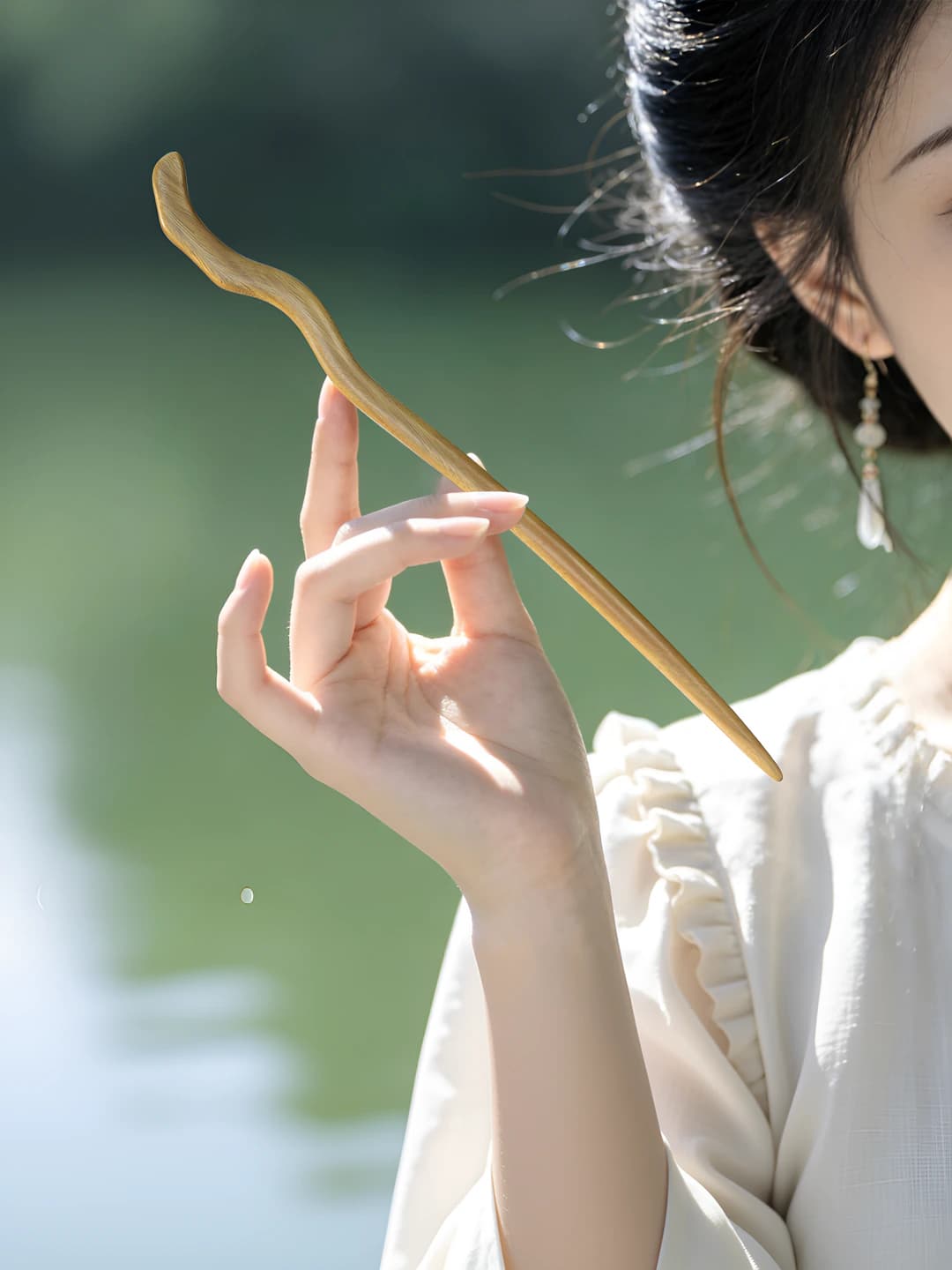 Green sandalwood, Sky branch, 23 cm