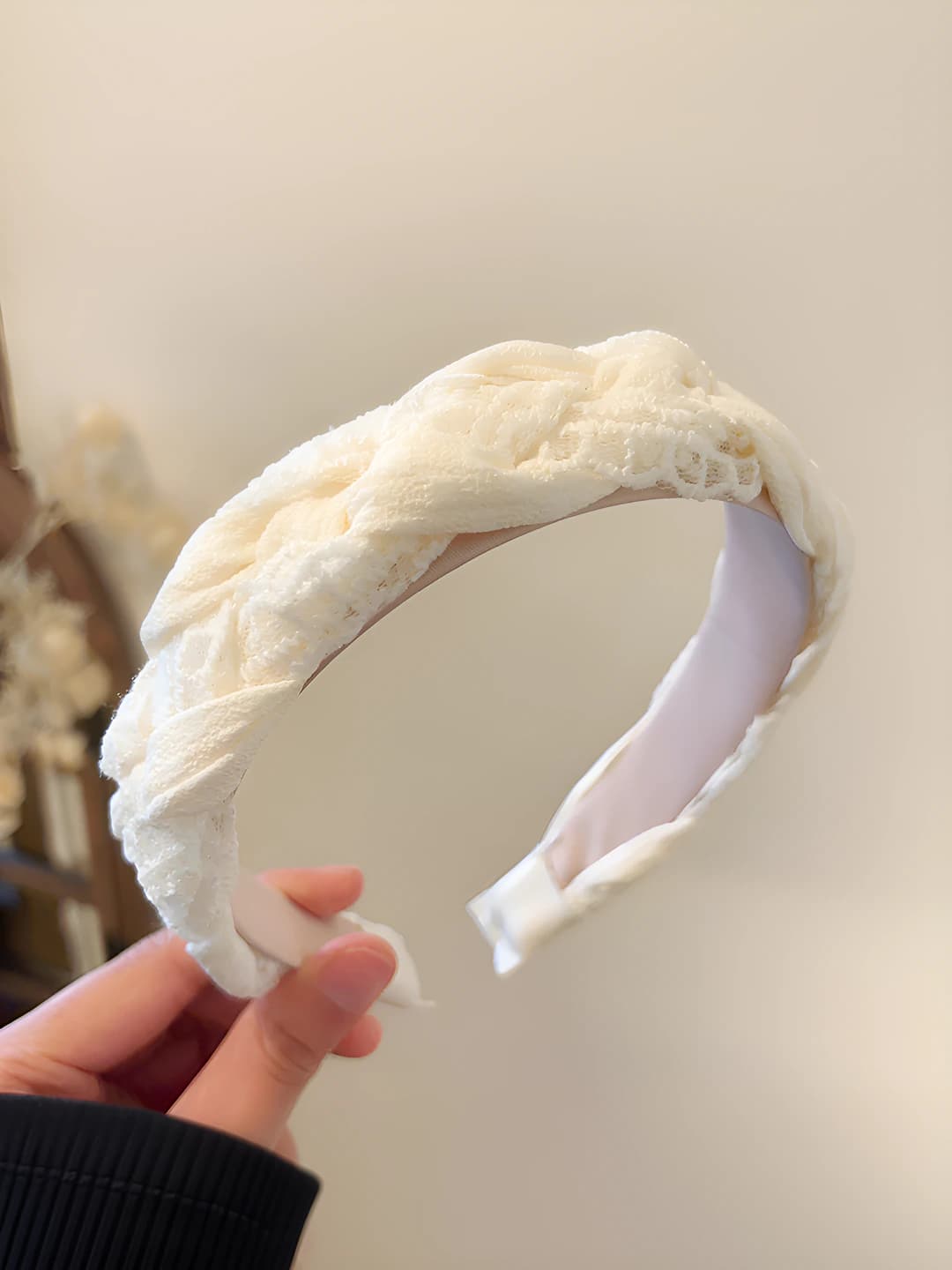 4# Beige headband