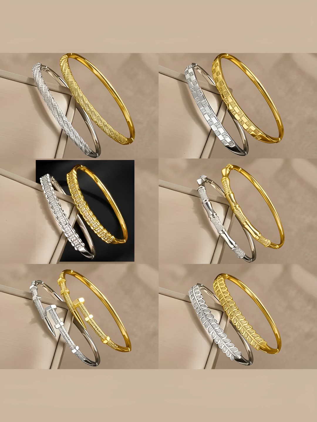 Женский браслет с открытым замком из латуни с цирконием, золотое покрытие 18K, элемент дизайна: буквы, стиль: люкс