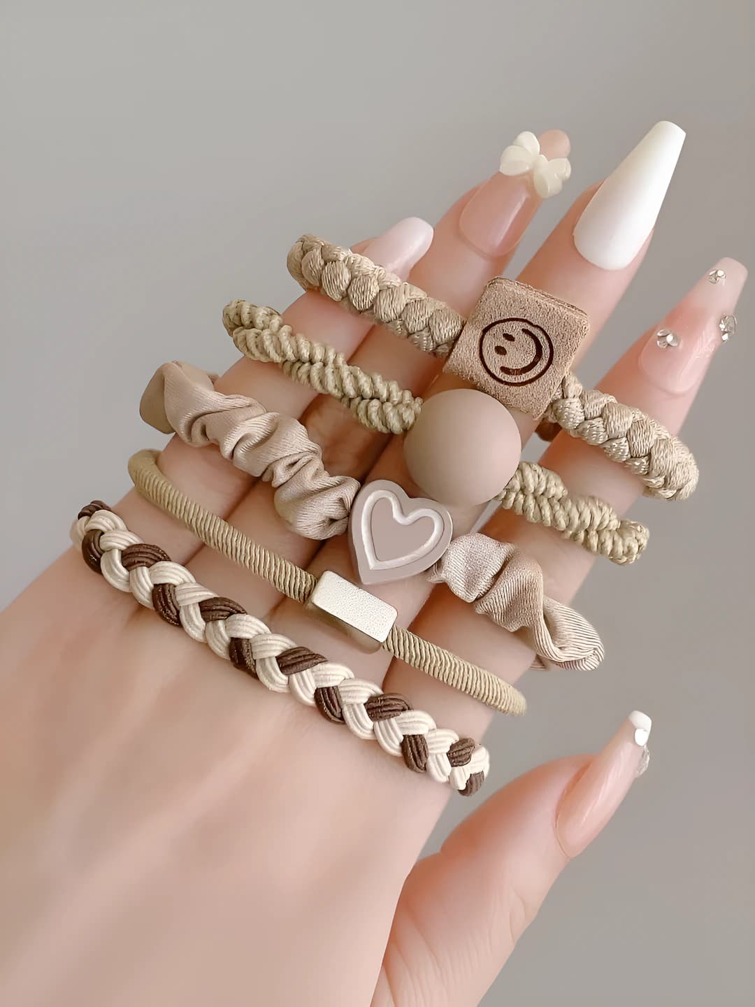 9# Khaki 5 pcs (approx 5.5cm)