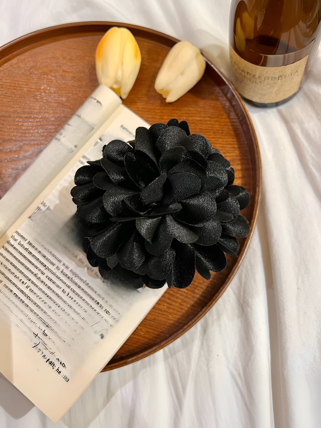 Black floral