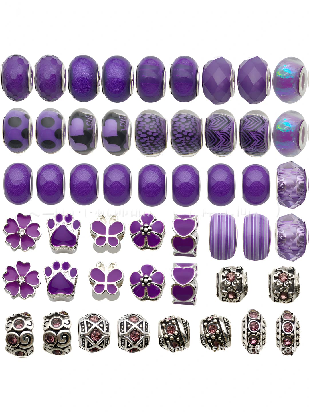 Женские charm beads / loose beads: цинковый сплав, цинковый сплав, цинковый сплав