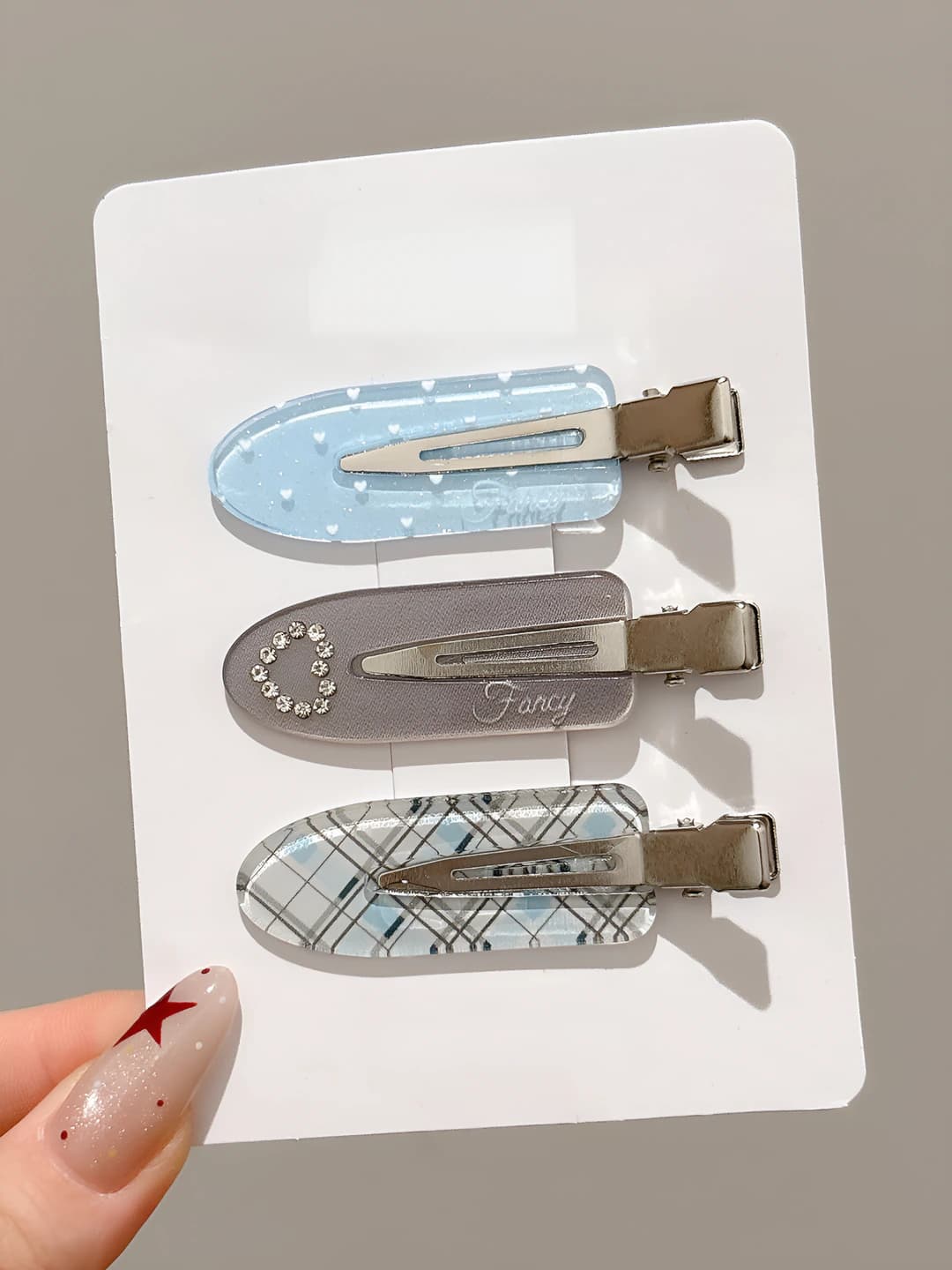 2# Blue, 3 pcs, ~6 cm