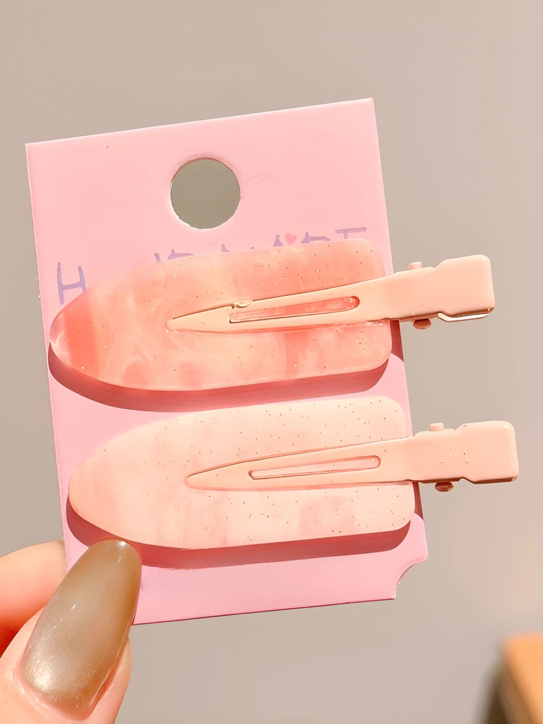 2# Pink 2 pcs - 6.5 cm