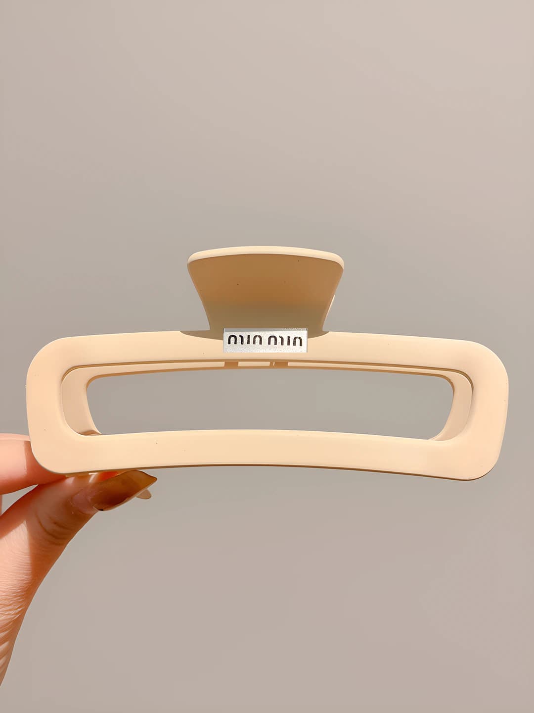 Khaki letters ~13 cm