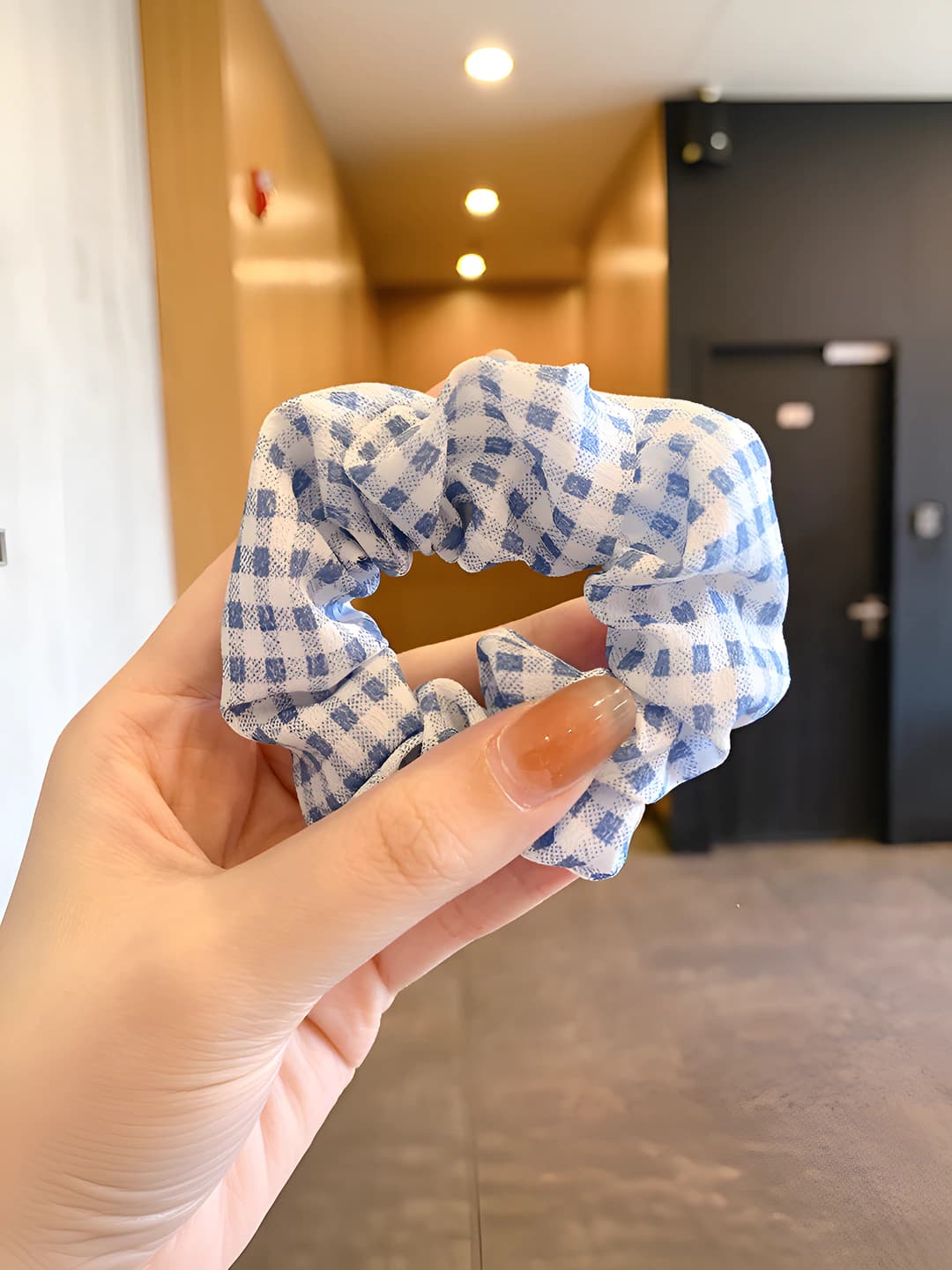 3# Blue plaid