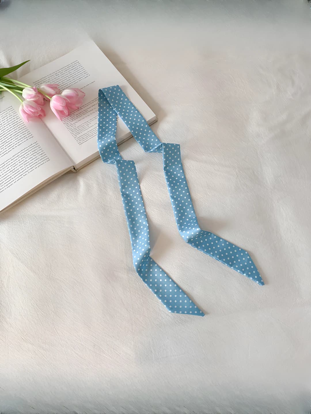 Blue polka dot