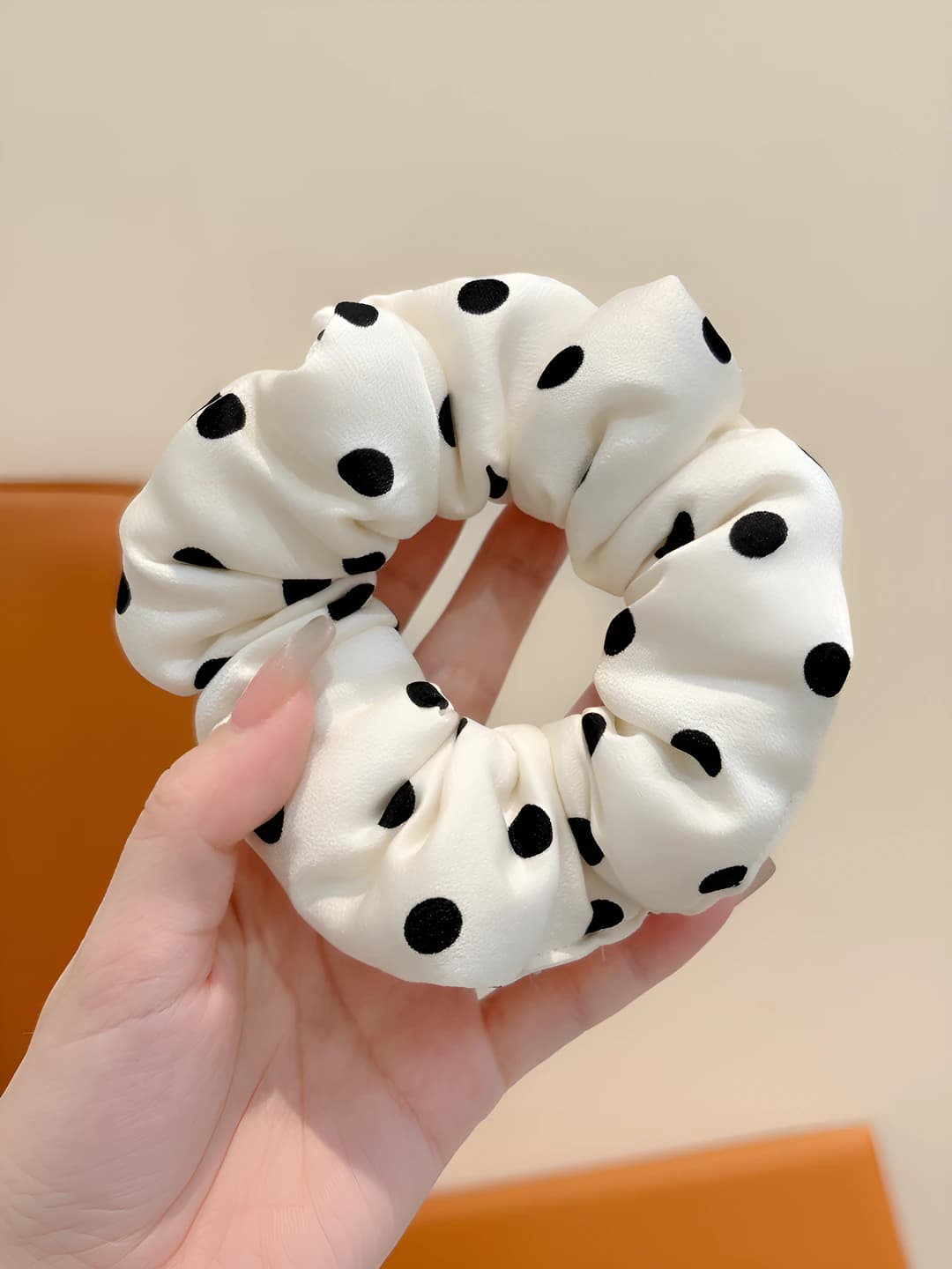 White polka dot