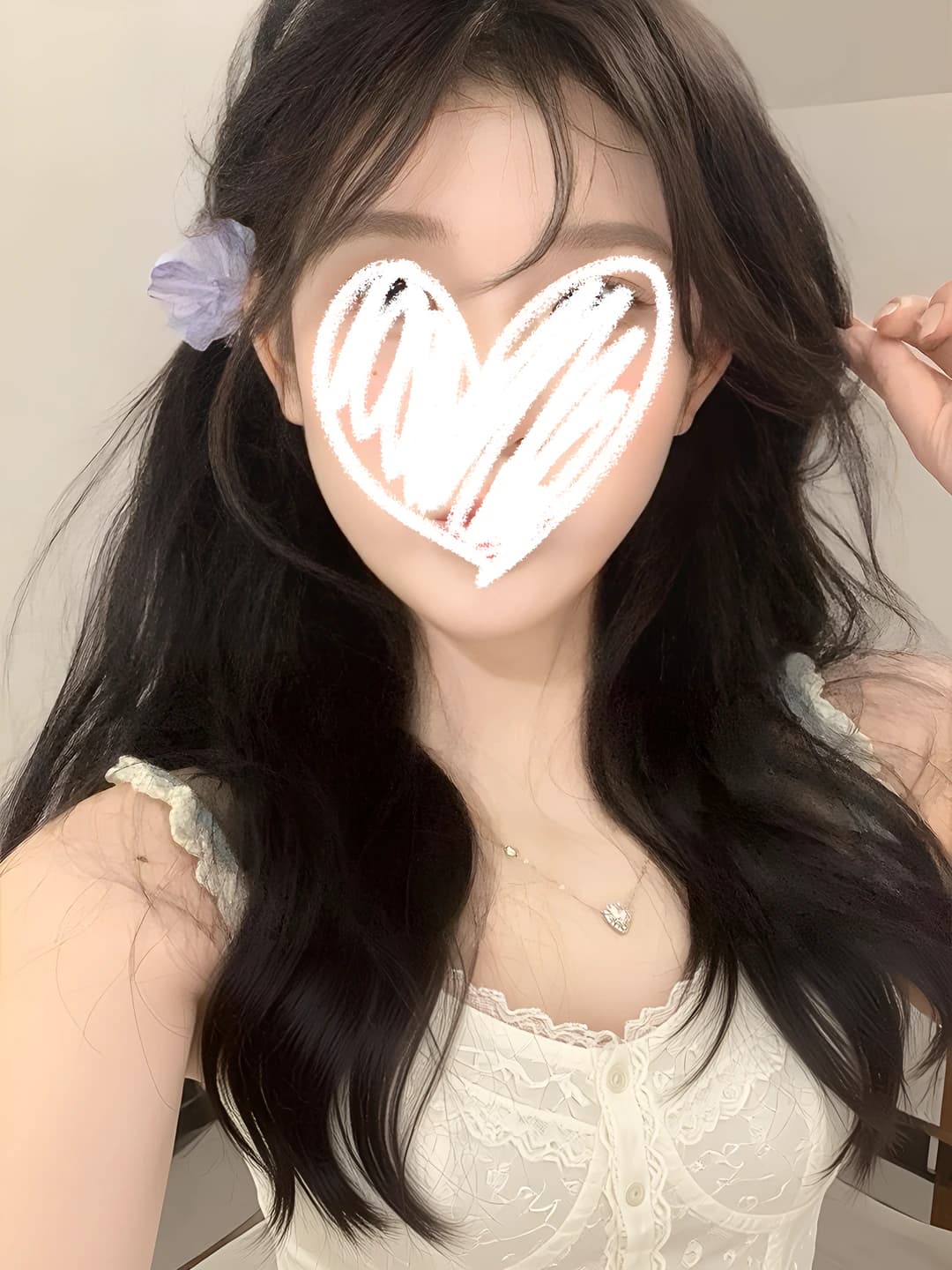 Purple hair clip [single]