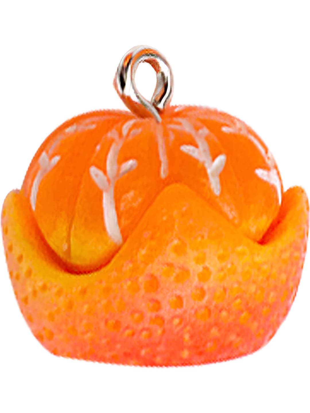 Orange peeled yellow orange 16x17mm-2.5g