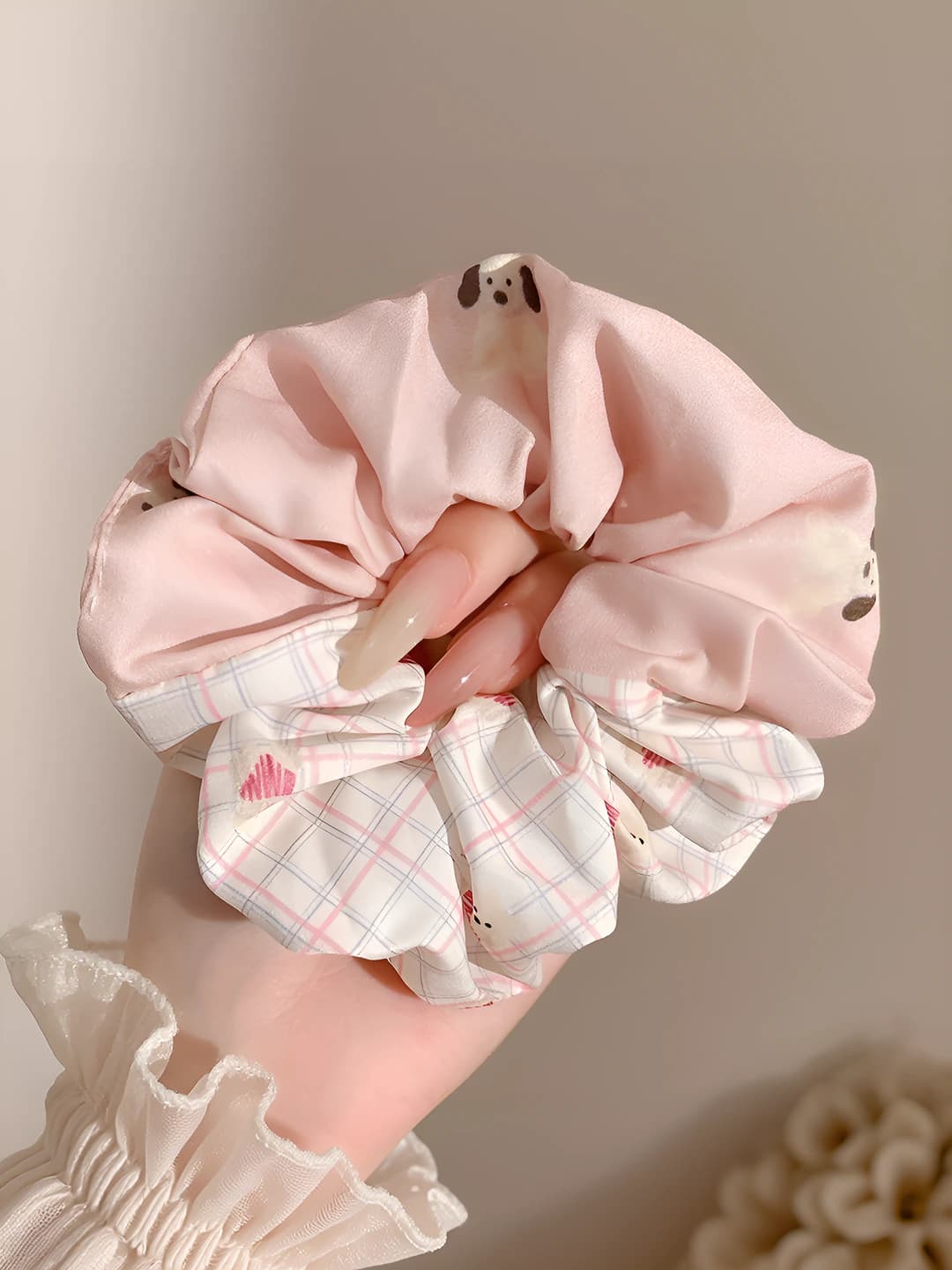 2# Pink puppy, two-tone, 12 cm