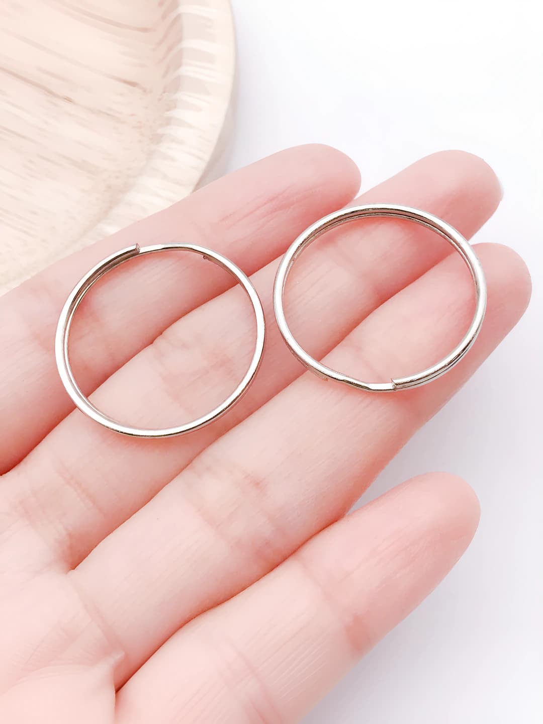 10 шт белый K круг 1.2x25mm