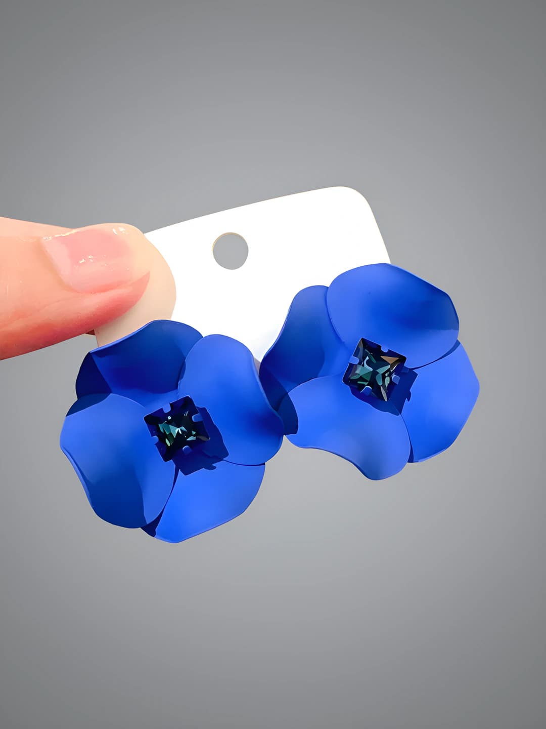 1# Klein blue flower, 3.5 cm