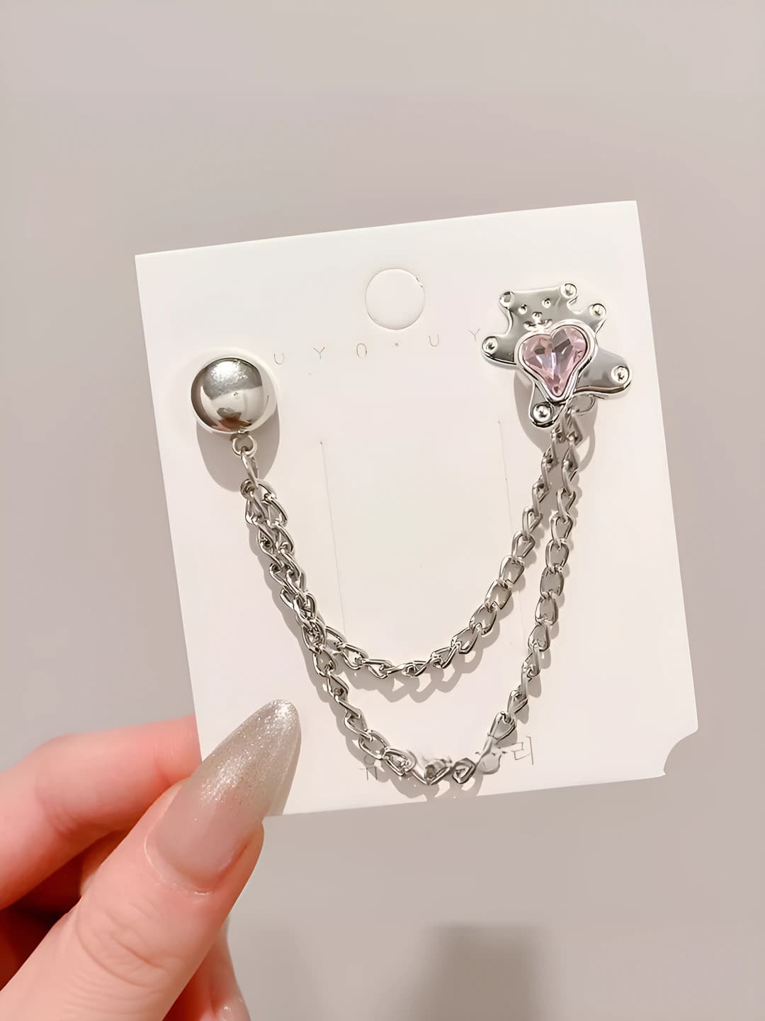 5# мишка - магнит цепь 8cm