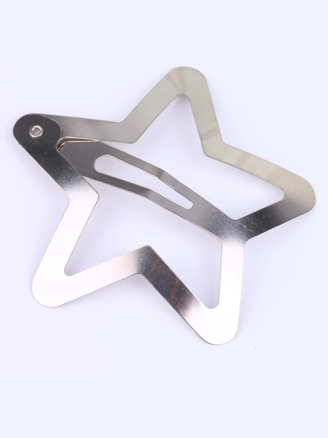 4 cm star Silver