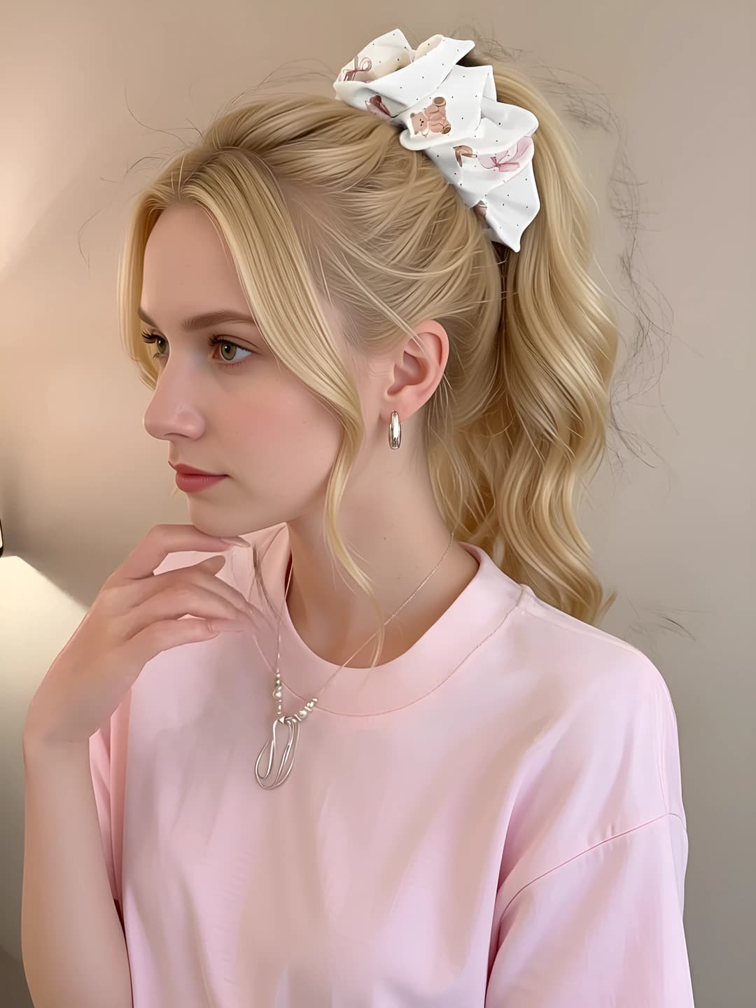 Розовый, 12 см