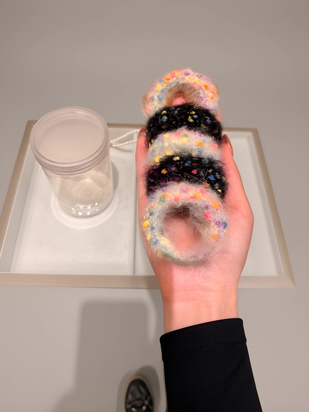 Бело-чёрный, 5 шт
