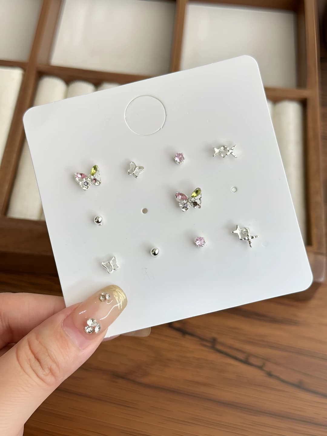 4# Colorful butterfly set / Alloy