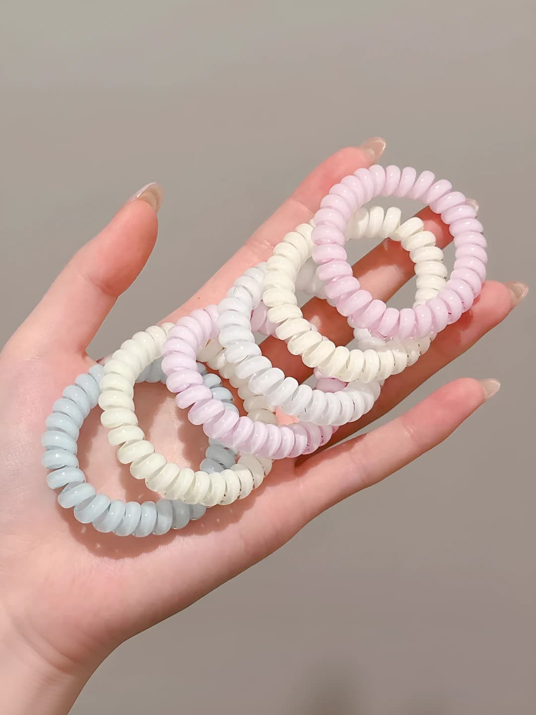 1# Macaron jelly tie 6 pcs ~5cm