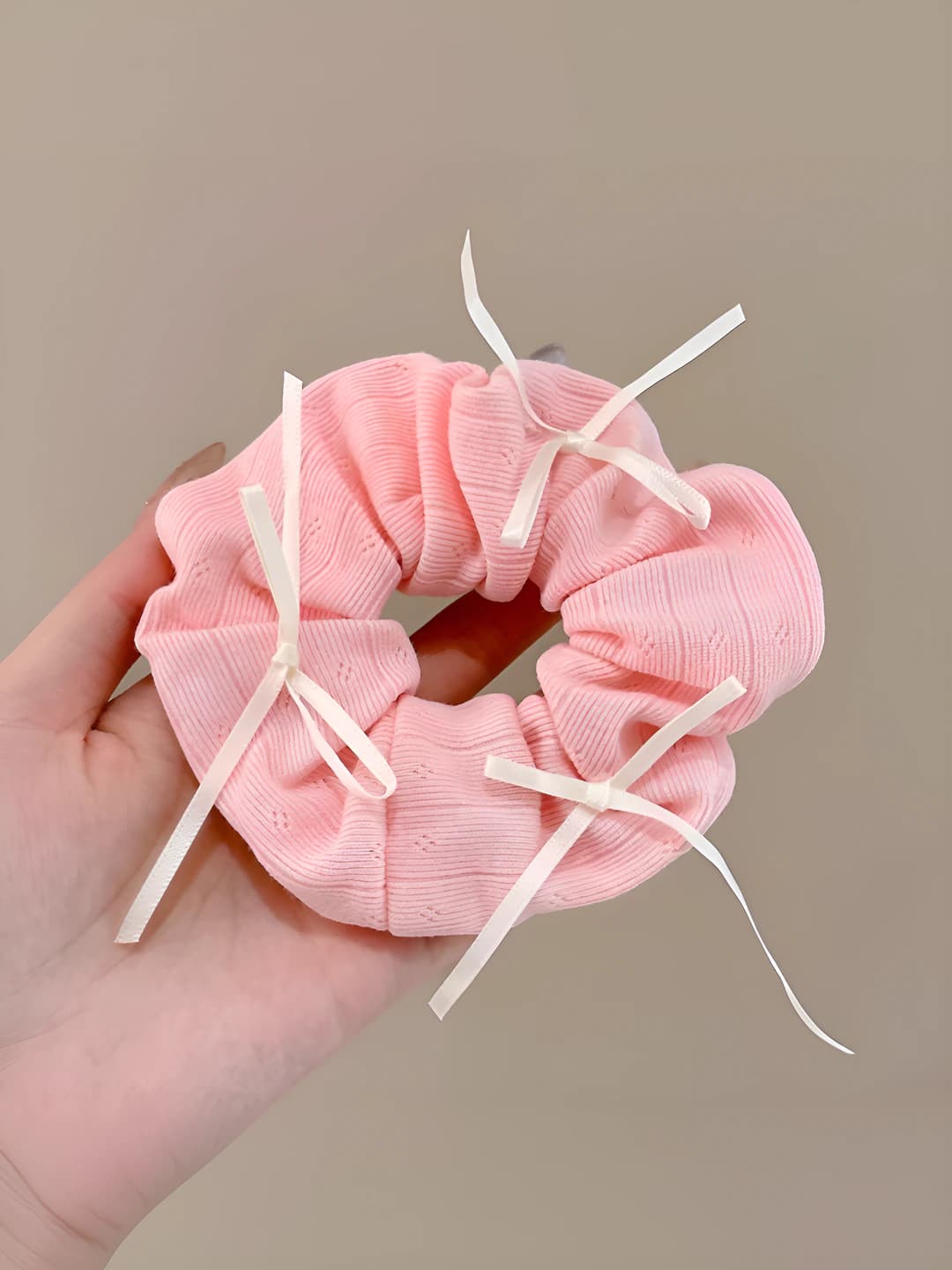 1# Pink bow ~12 cm