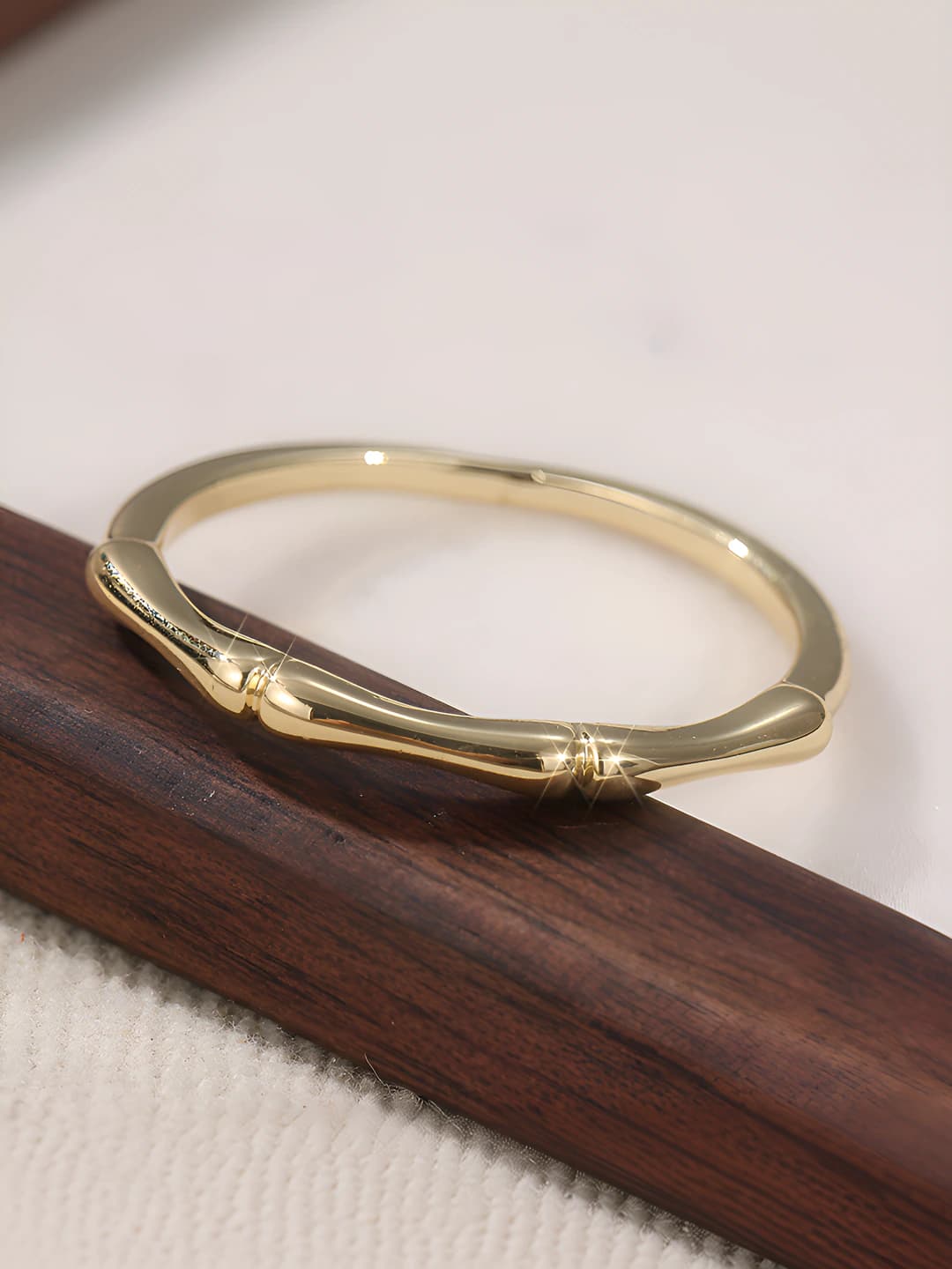 Women's gold boho retro ring set