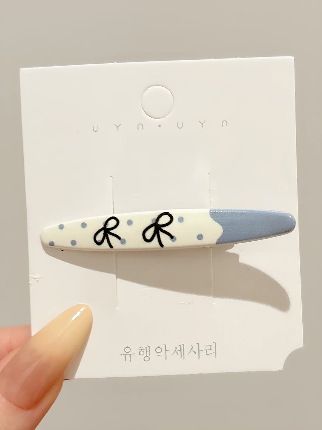 4# White bow ~6.5 cm