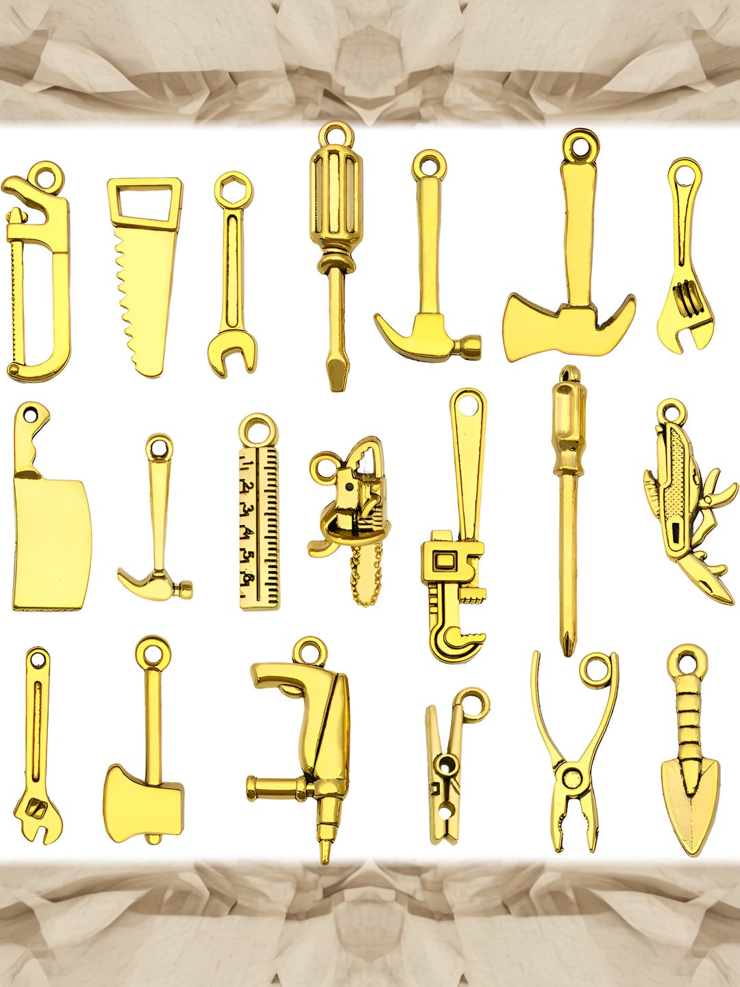 20 pc mixed antique gold new tools-20 variants 1 each-23g-SN900