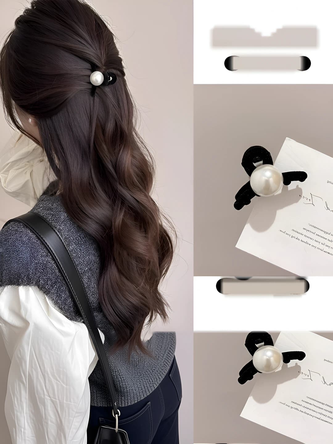 5# White pearl 1 pc