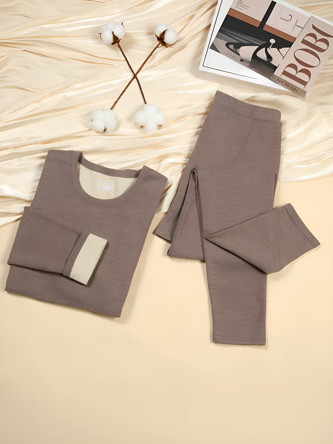 Light coffee, men's, wool