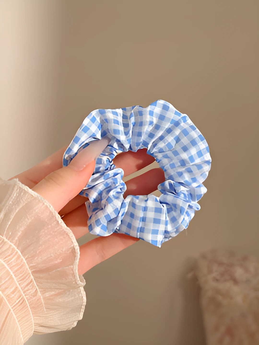 3# Синий в клетку 9cm