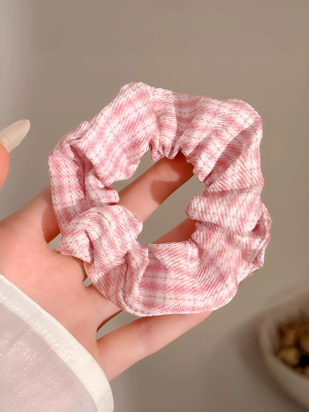 57# Light pink plaid