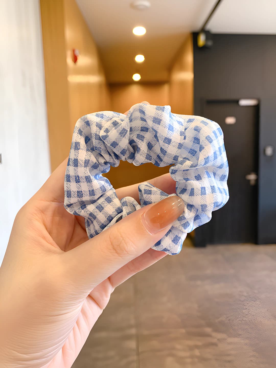 3# Blue plaid