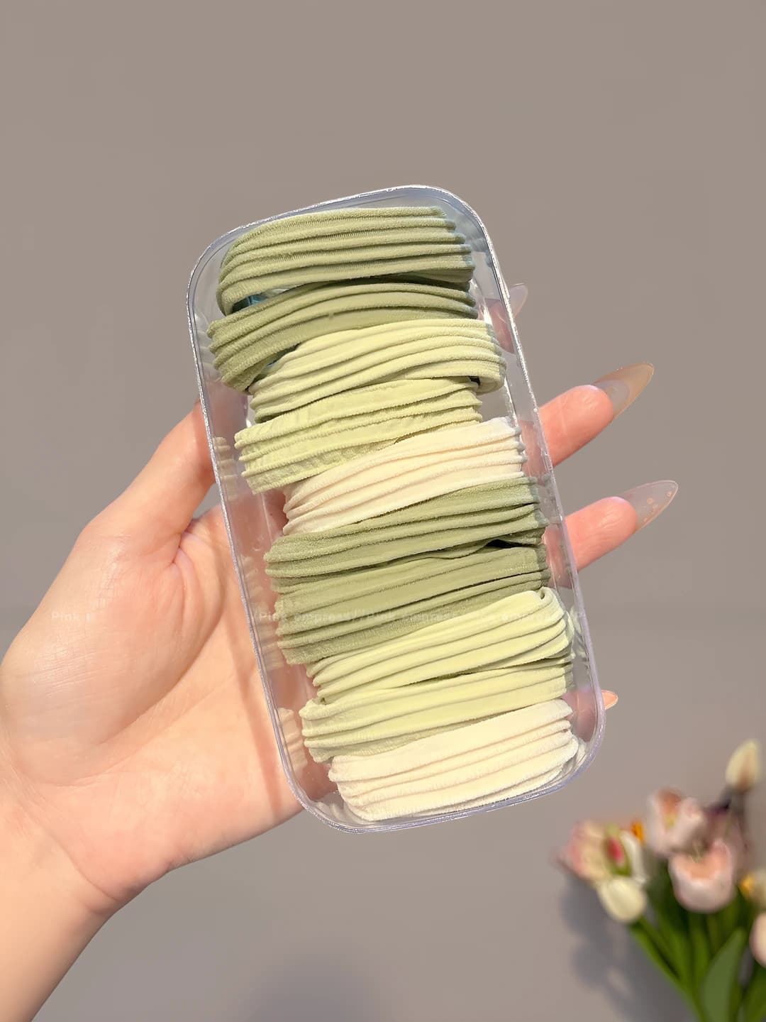 Mint green, 10 pcs, 4.5 cm