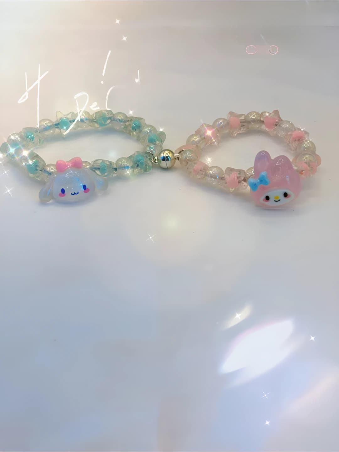 Silver + Pink