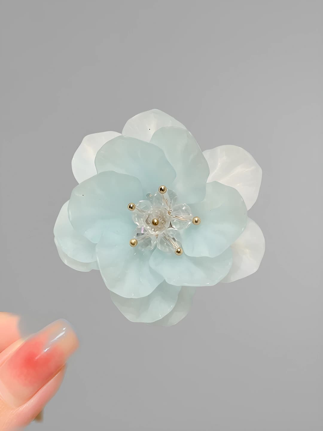 6# синий камелия (ок. 5cm)