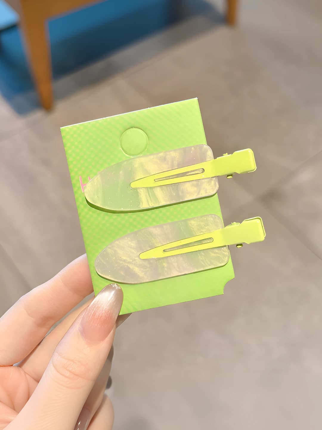 6# Fruit green 2 pcs - 6.5 cm