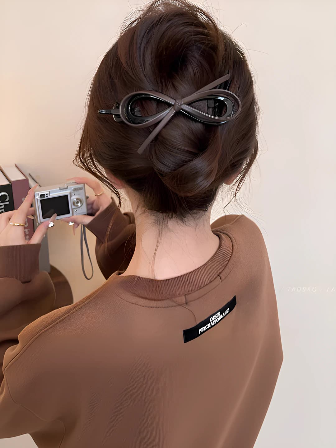 Brown Bow - 11.5 cm