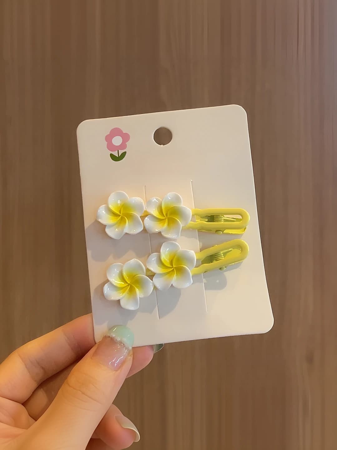 Plumeria, 1 pair, 6 cm