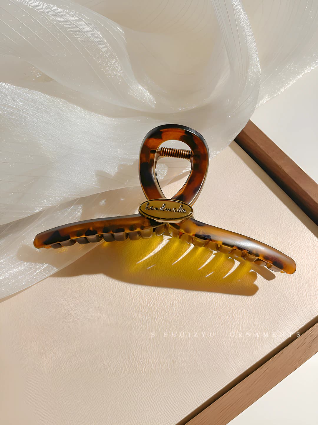1# Leopard oval letter 13cm