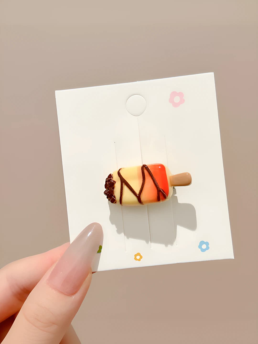 5# ice cream yellow 2cm 3.2cm