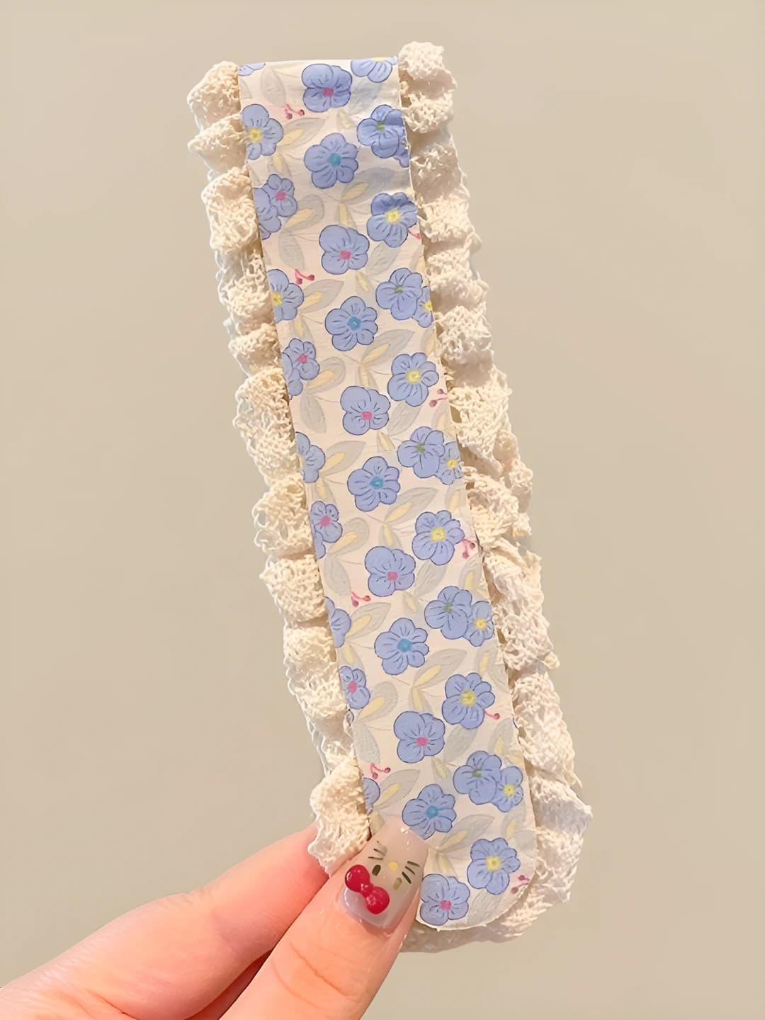 3# Blue small floral - 34*5 cm