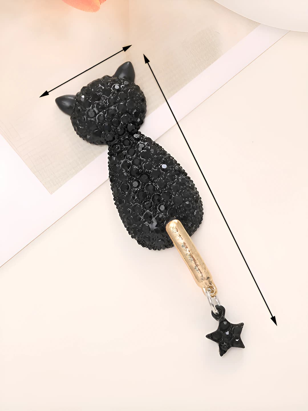 D521 Paved cat charm