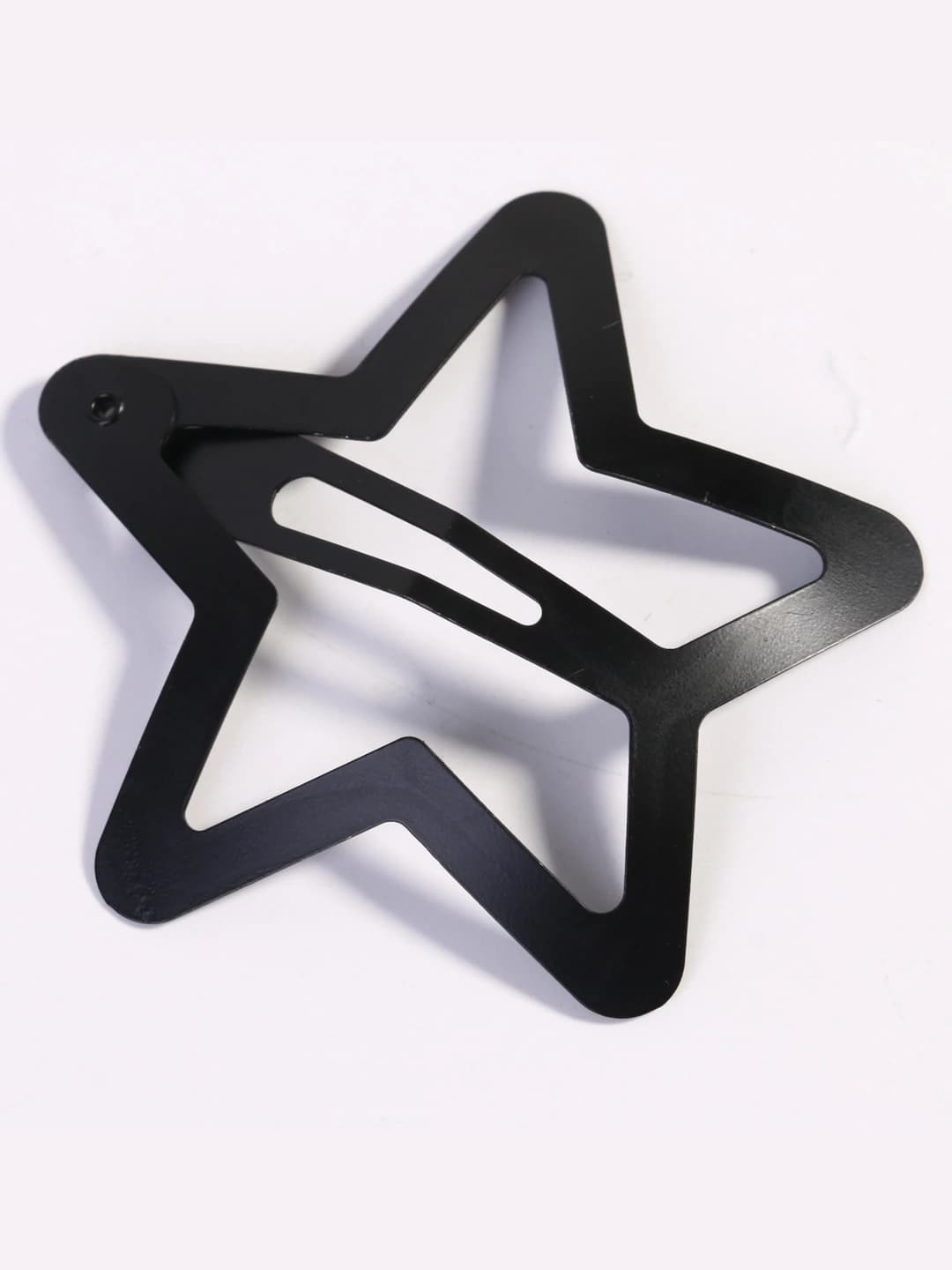 3 cm star Black
