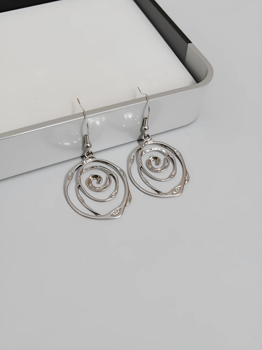 15# ear hooks - silver