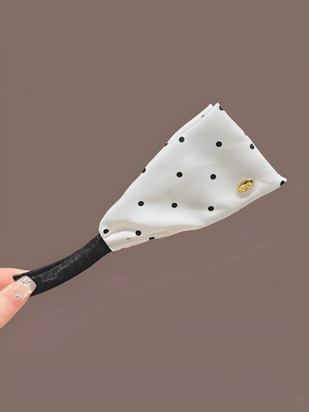 White wavy dots